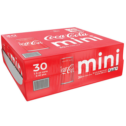 Coca-Cola Mini Cans (7.5 oz., 30 pk.)