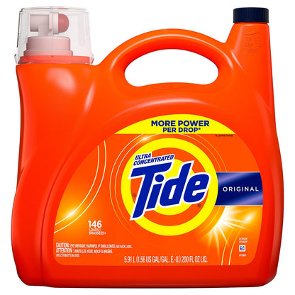Tide Ultra Concentrated Liquid Laundry Detergent, Original (158 loads, 208 fl. oz.)
