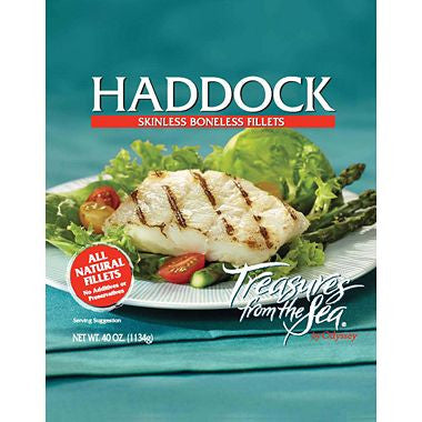 Treasures from the Sea Haddock Fillets (40 oz.)