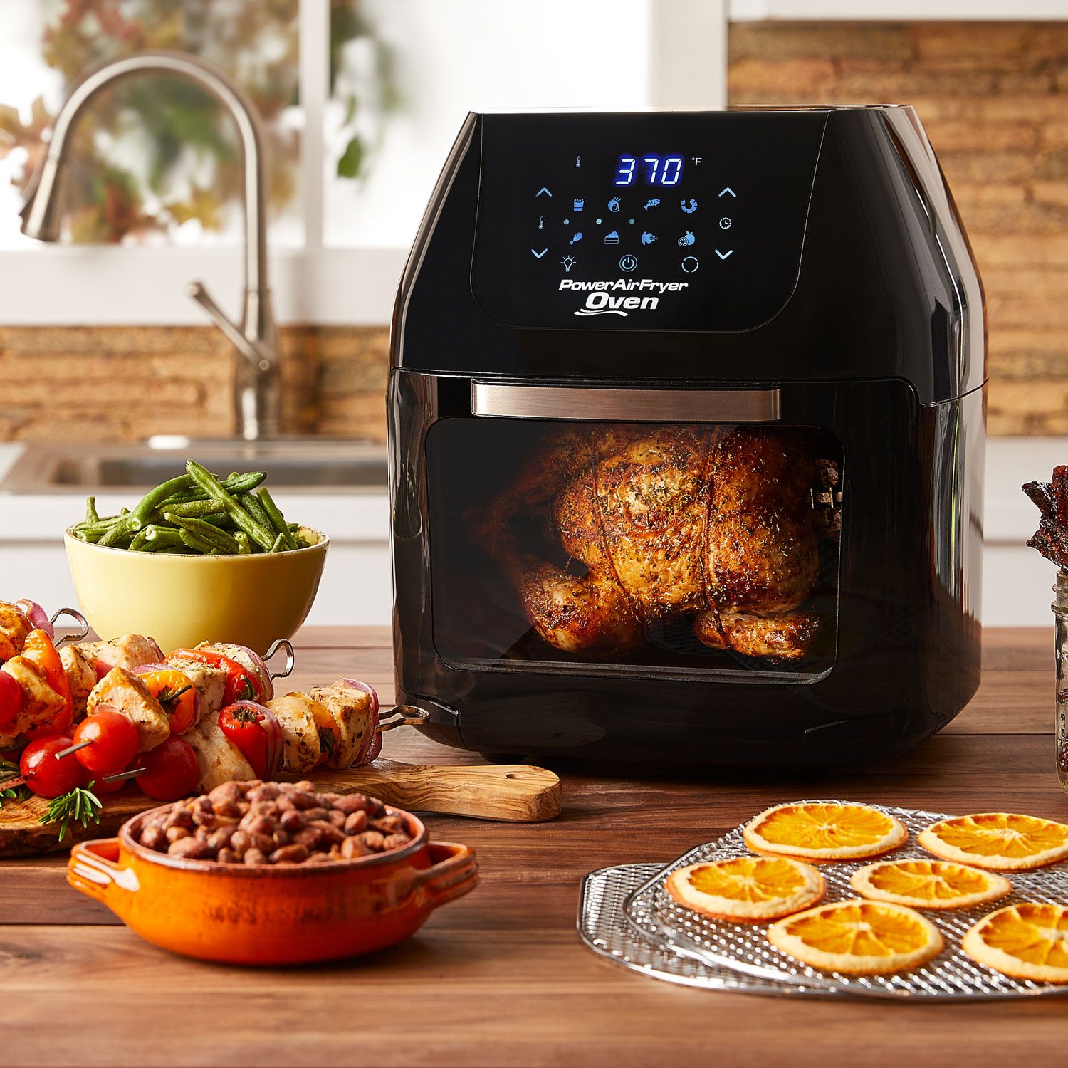 Using The Shelves In The PowerXL Air Fryer Oven 
