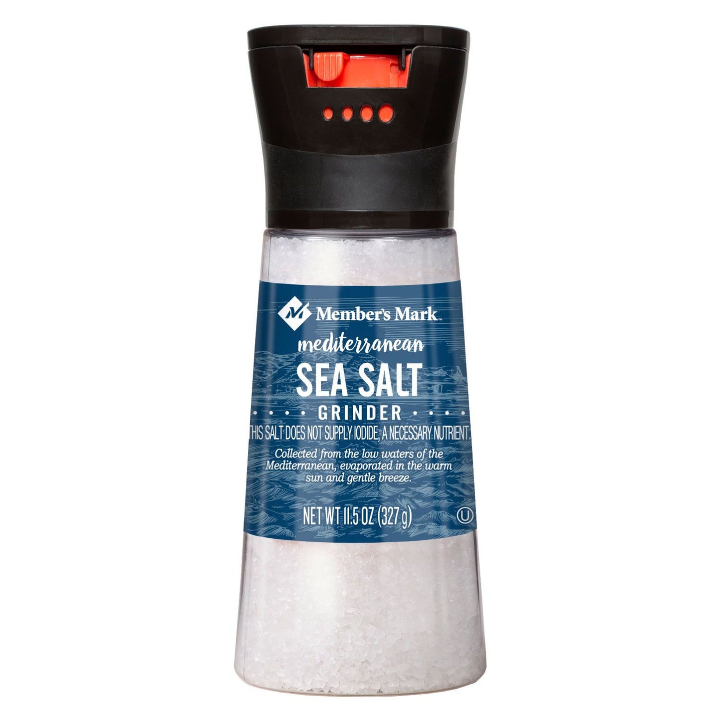 Sea Salt with Adjustable Grinder - 11.5 oz.