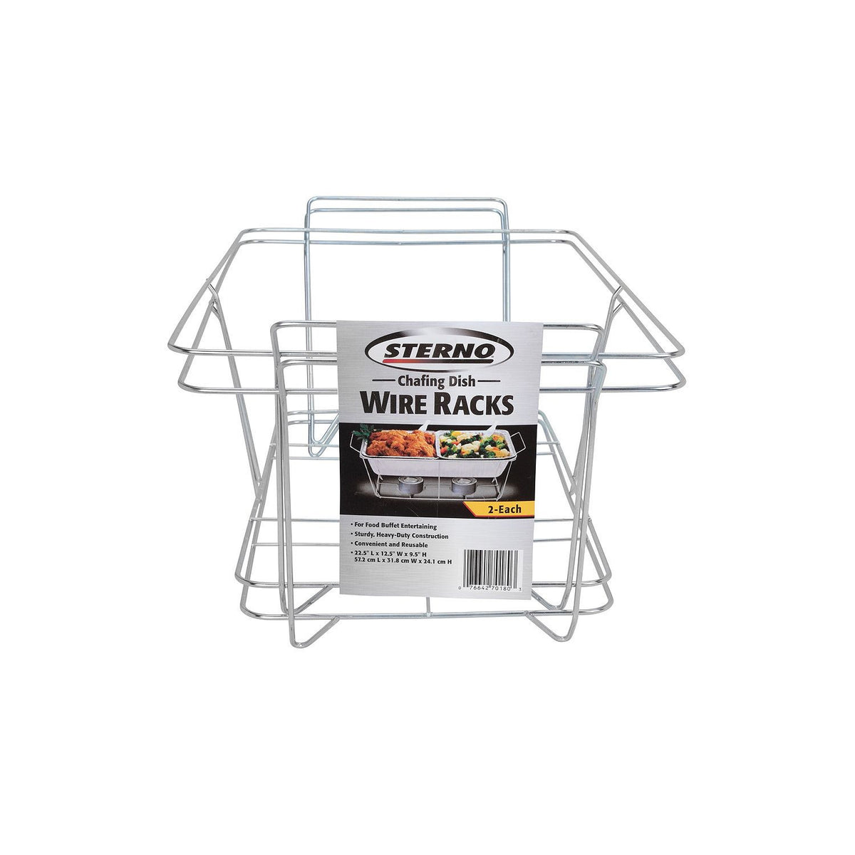 Sterno Riser Grill Rack Sterno Chafing Dish Wire Rack (2 pk.) – My Kosher Cart