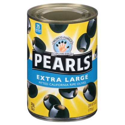 Pearls Extra Large Pitted California Olives (6 oz. can, 8 pk.)