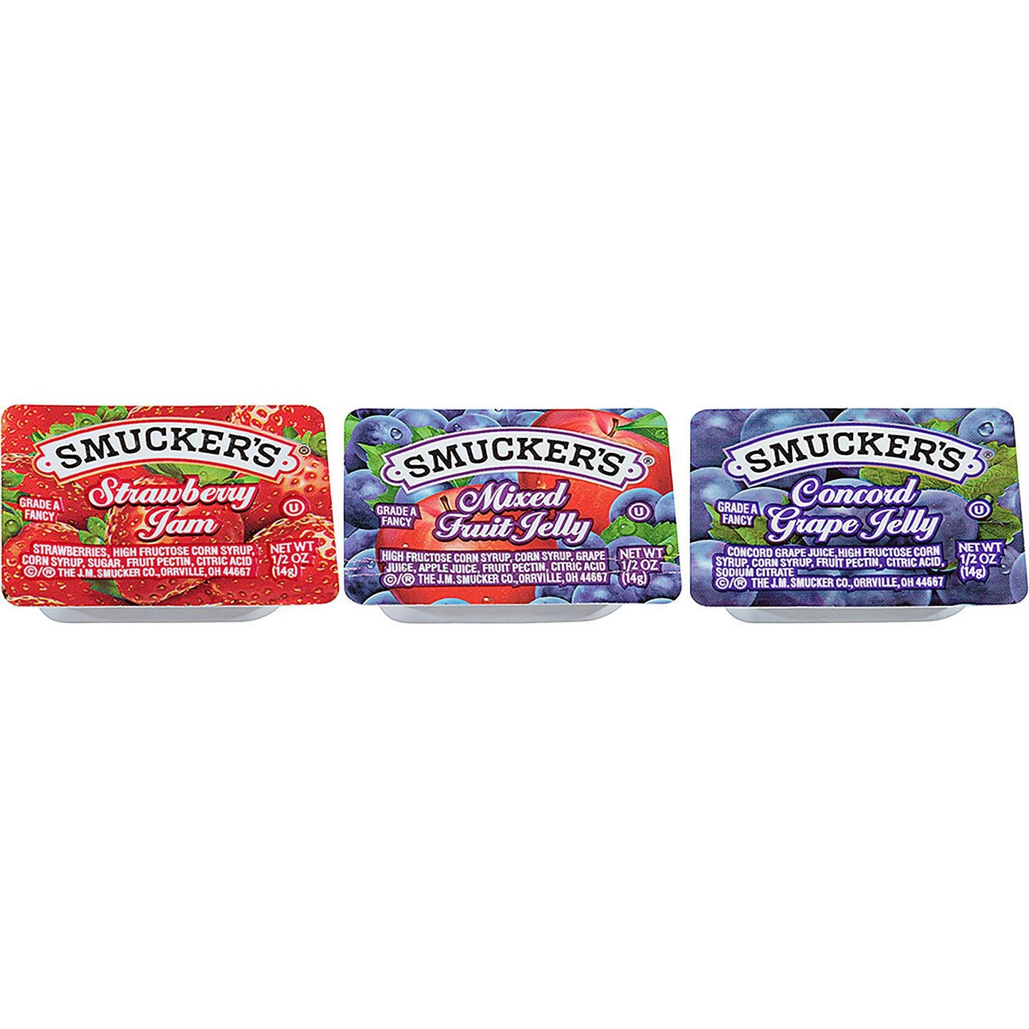 Smucker's Assorted Jelly Cups (0.5 oz., 200 ct.)