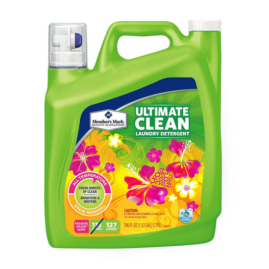 Member's Mark Ultimate Clean Paradise Splash Liquid Laundry Detergent (196 oz., 127 loads)
