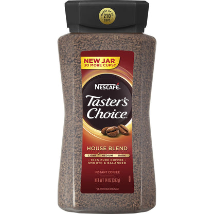 NESCAFE Taster's Choice Instant Coffee, House Blend (14 oz.)