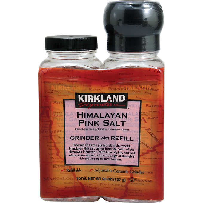 Kirkland Signature Himalayan Pink Salt, 13 oz, 2 ct