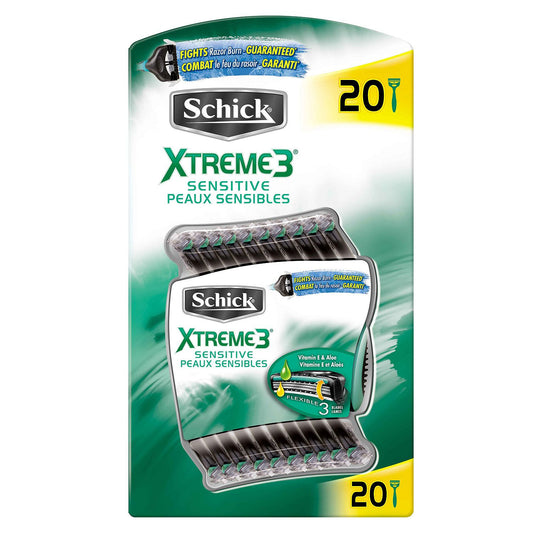 Schick Xtreme 3 Disposable Razors (20 ct.)