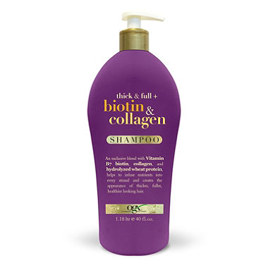 OGX Thick & Full + Biotin & Collagen Shampoo (40 fl. oz.)