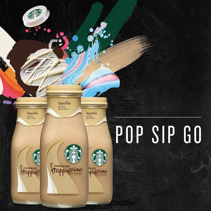 Starbucks Frappuccino Coffee Drink, Vanilla (9.5 oz. bottles, 15 pk.)