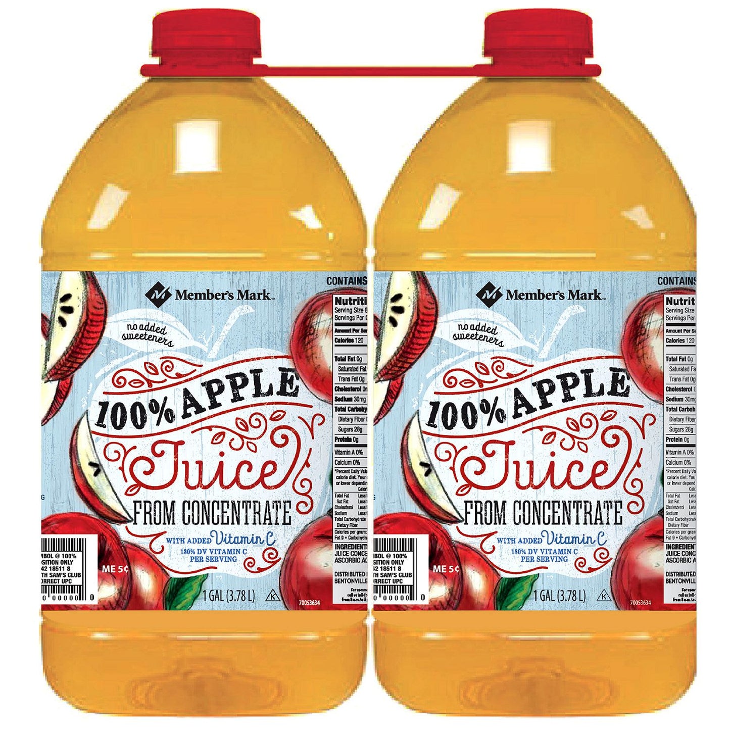 100% Apple Juice (1 gal., 2 pk.)