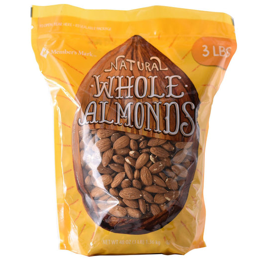 Whole Almonds (3 lbs.)