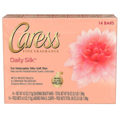 Caress Silkening Beauty Bar, Daily Silk (3.75 oz., 16 ct.)
