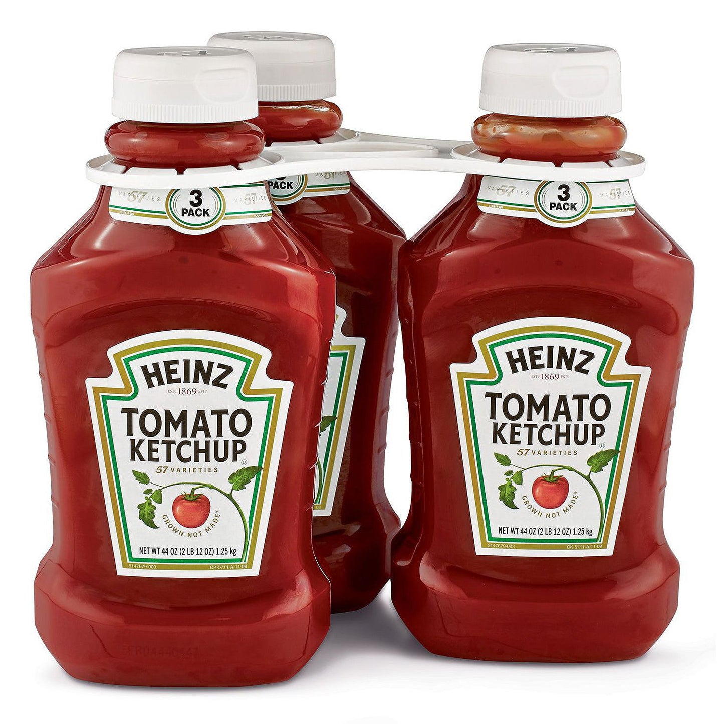 Heinz Tomato Ketchup (44 oz. bottles, 3 pk.)