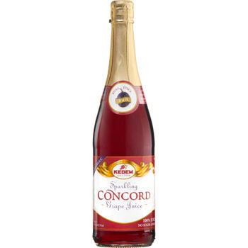 Kedem Sparkling Concord Grape Juice, 3 x 25.4 fl oz