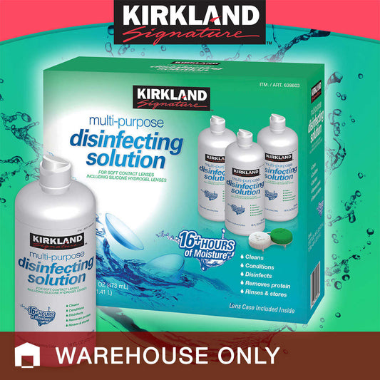 Kirkland Signature Multi-Purpose Disinfecting Solution, 48 Ounces