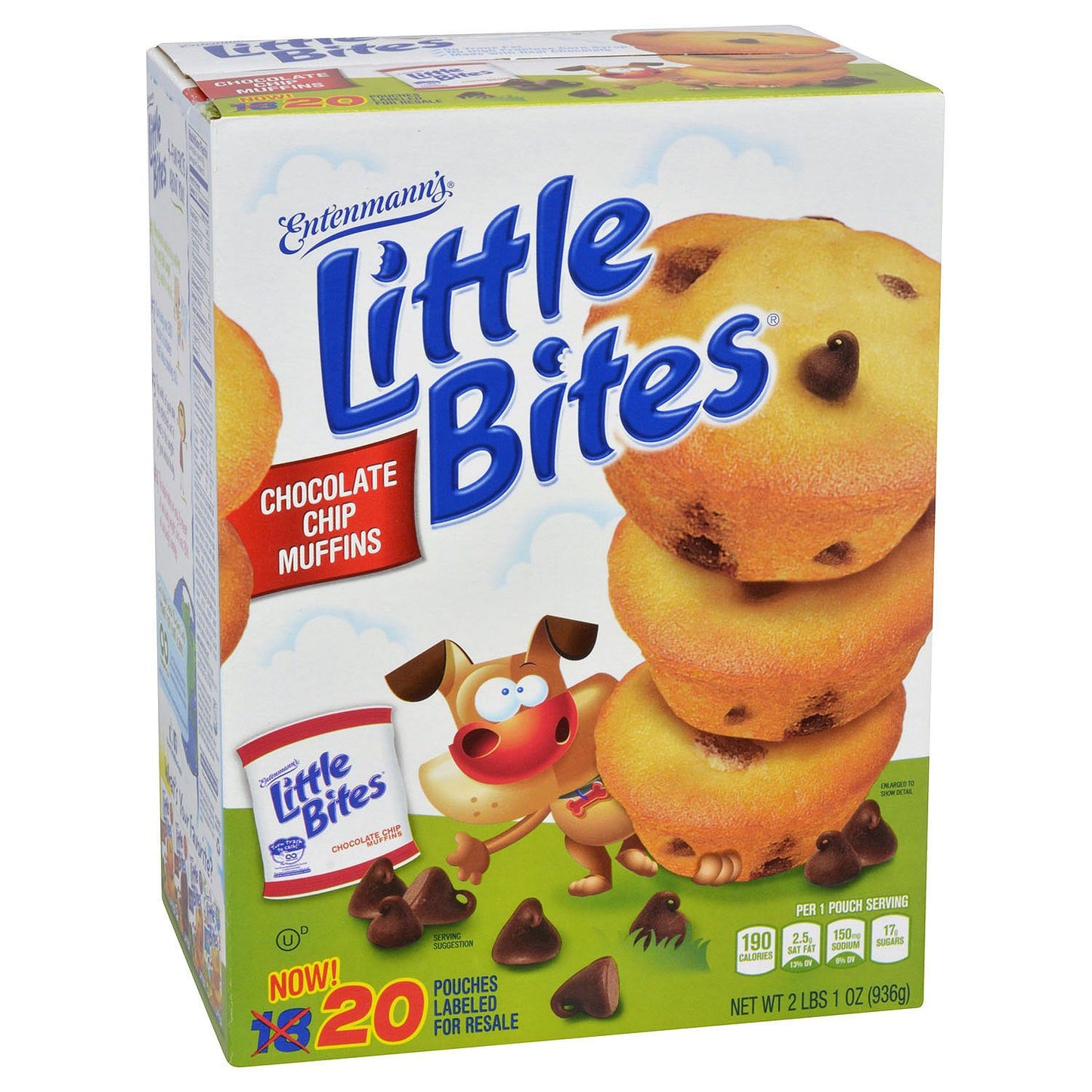 Entenmann's Little Bites Chocolate Chip Muffins (20 ct.)