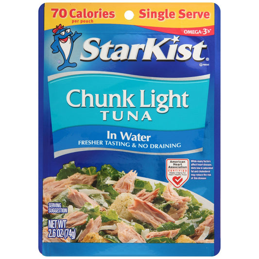 StarKist Chunk Light Tuna in Water (2.6 oz., 10 pk.)