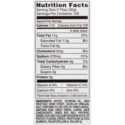 Member's Mark Food Service Italian Dressing (128 oz.)