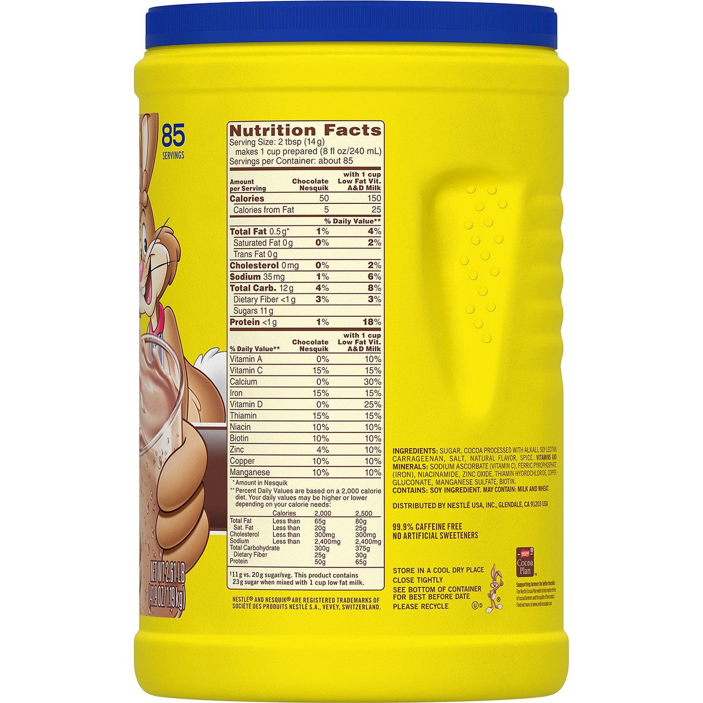 Nestlé Nesquik Chocolate Flavored Powder (2.61 lb.)