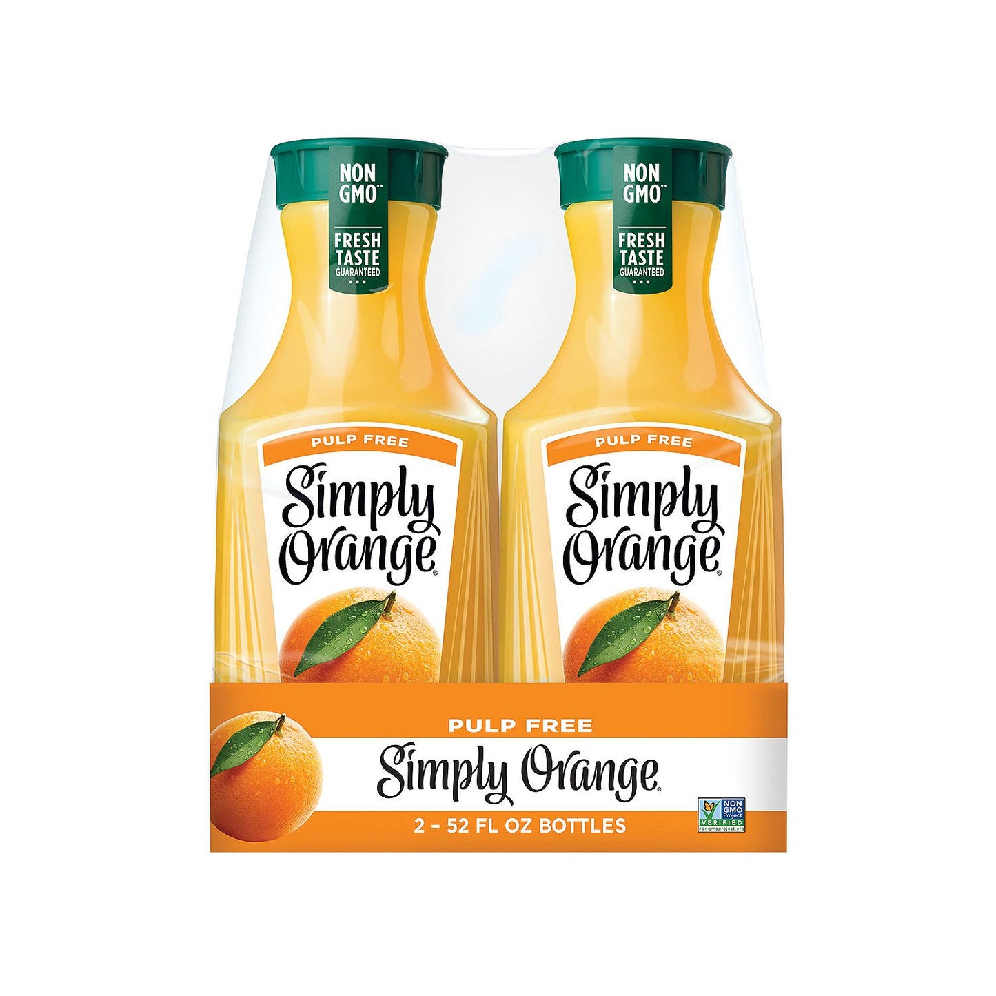 Simply Orange Juice Pulp Free (52 fl. oz., 2 pk.)