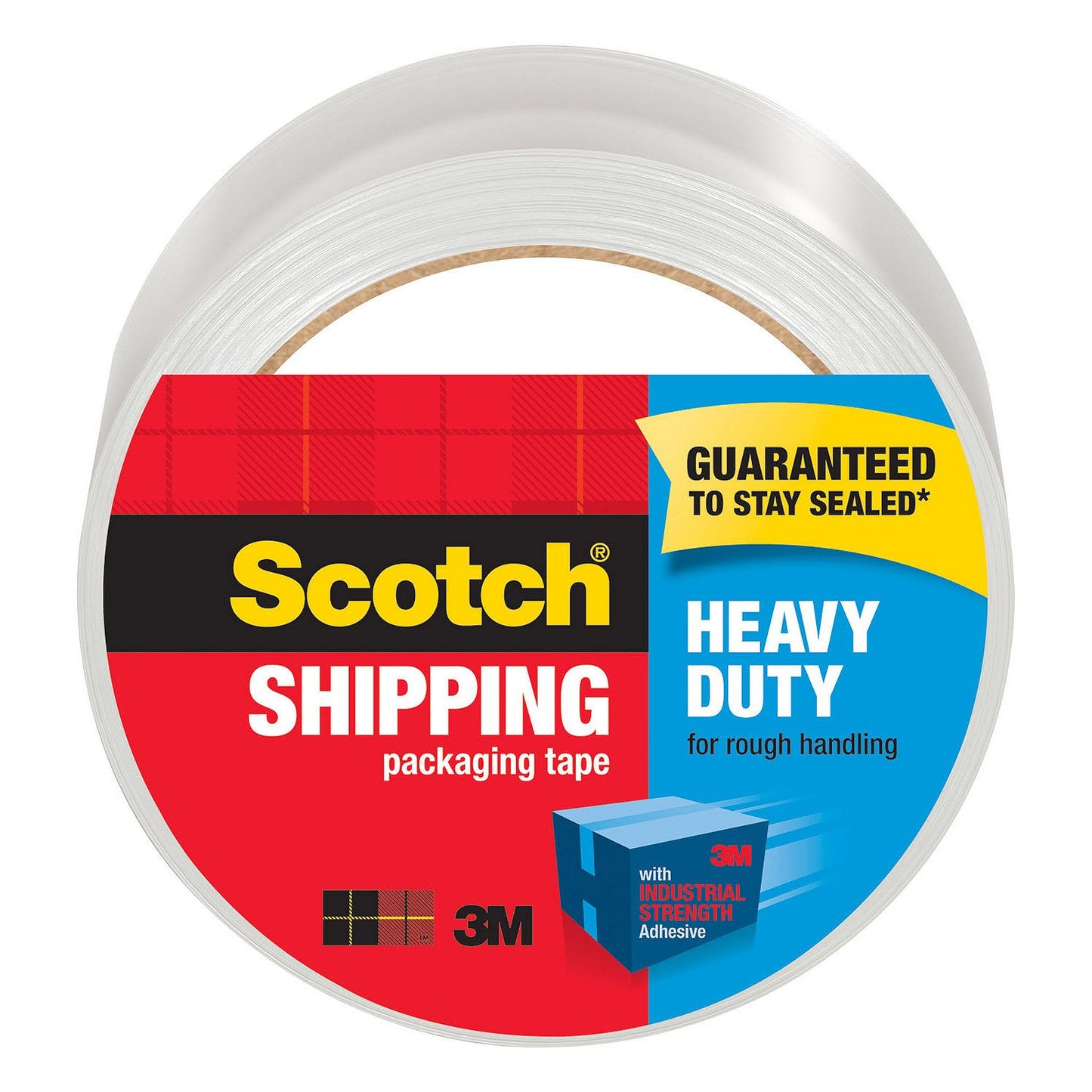Scotch® Heavy Duty Shipping Packaging Tape, 1.88 in x 60.15 yd, 6 Pack