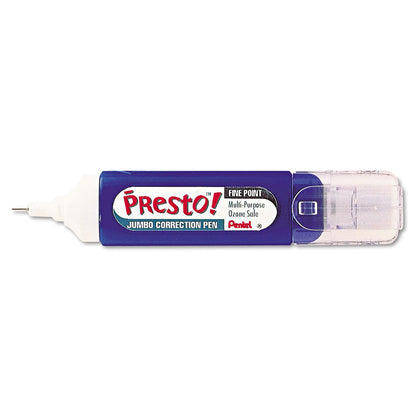 Pentel - Presto! Multipurpose Correction Pen, 12 ml - White,5-7 Day Delivery
