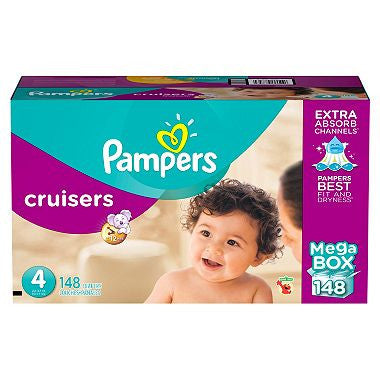 Pampers Cruisers Diapers (Choose Your Size)