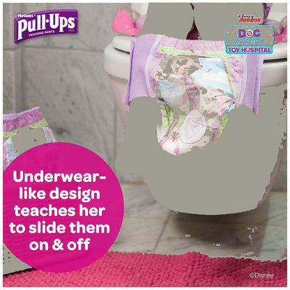 Huggies Pull-Ups Training Pants for Girls (Sizes 2T-6T) (Choose Your Size)