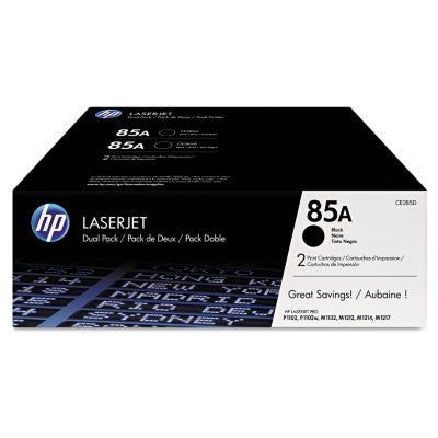 HP 85A Original Laser Jet Toner Cartridge, Black (1,600 Yield)