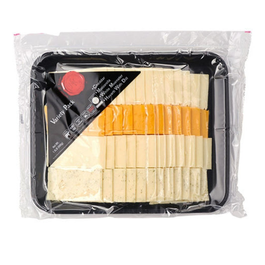 Natural & Kosher Variety Pack Sliced Cheese 24