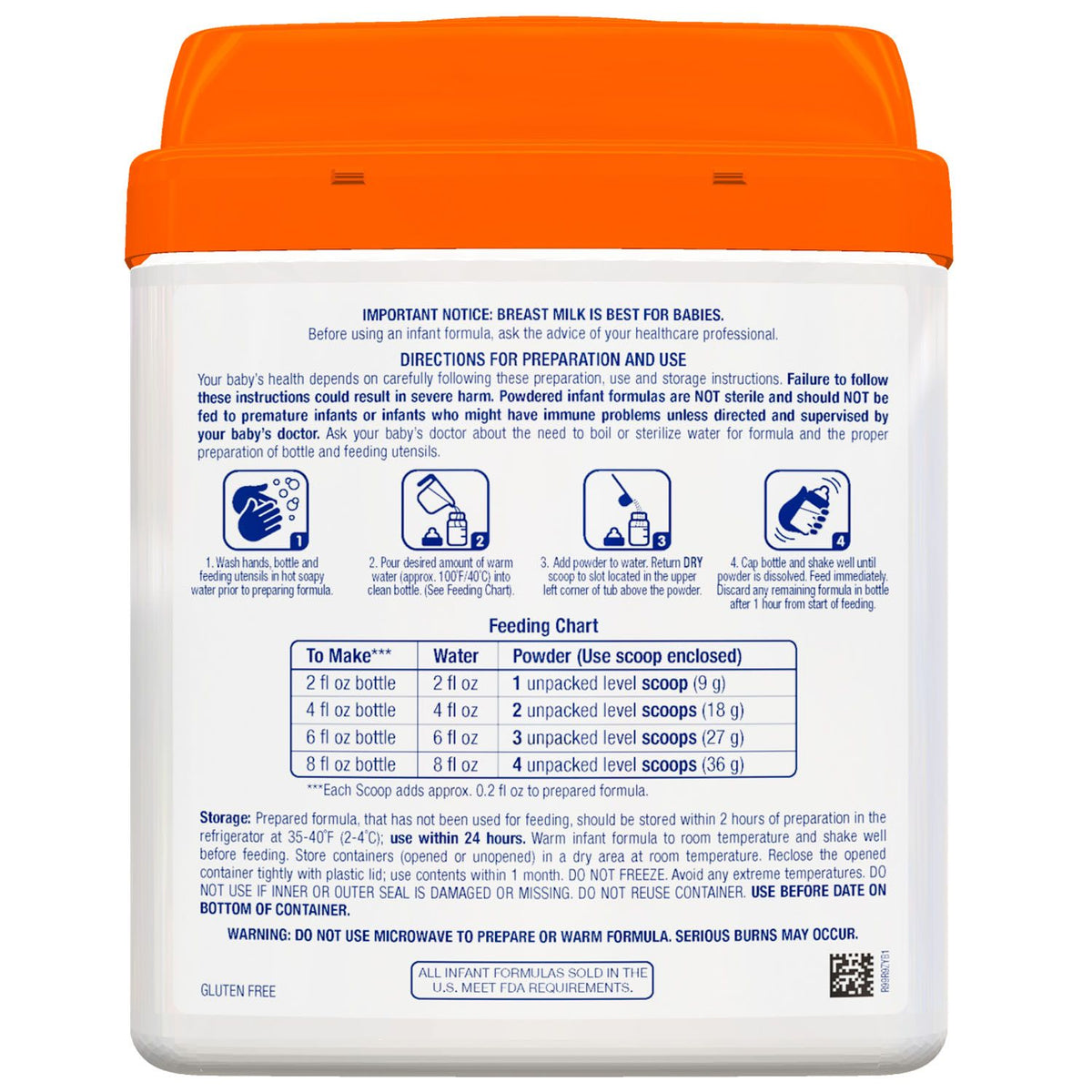 Ingredients Mark Member's Mark Sensitivity Premium Baby Formula – My Kosher Cart
