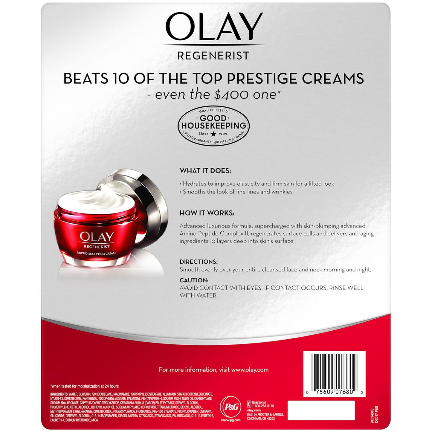 Olay Regenerist Microsculpting Cream (1.7 oz., 2 pk.)