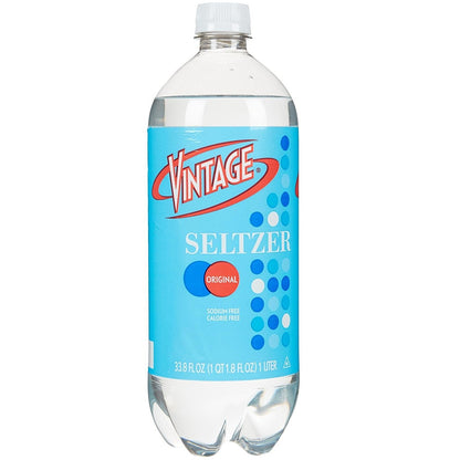 Vintage Seltzer Water, 1 Liter, 15 ct