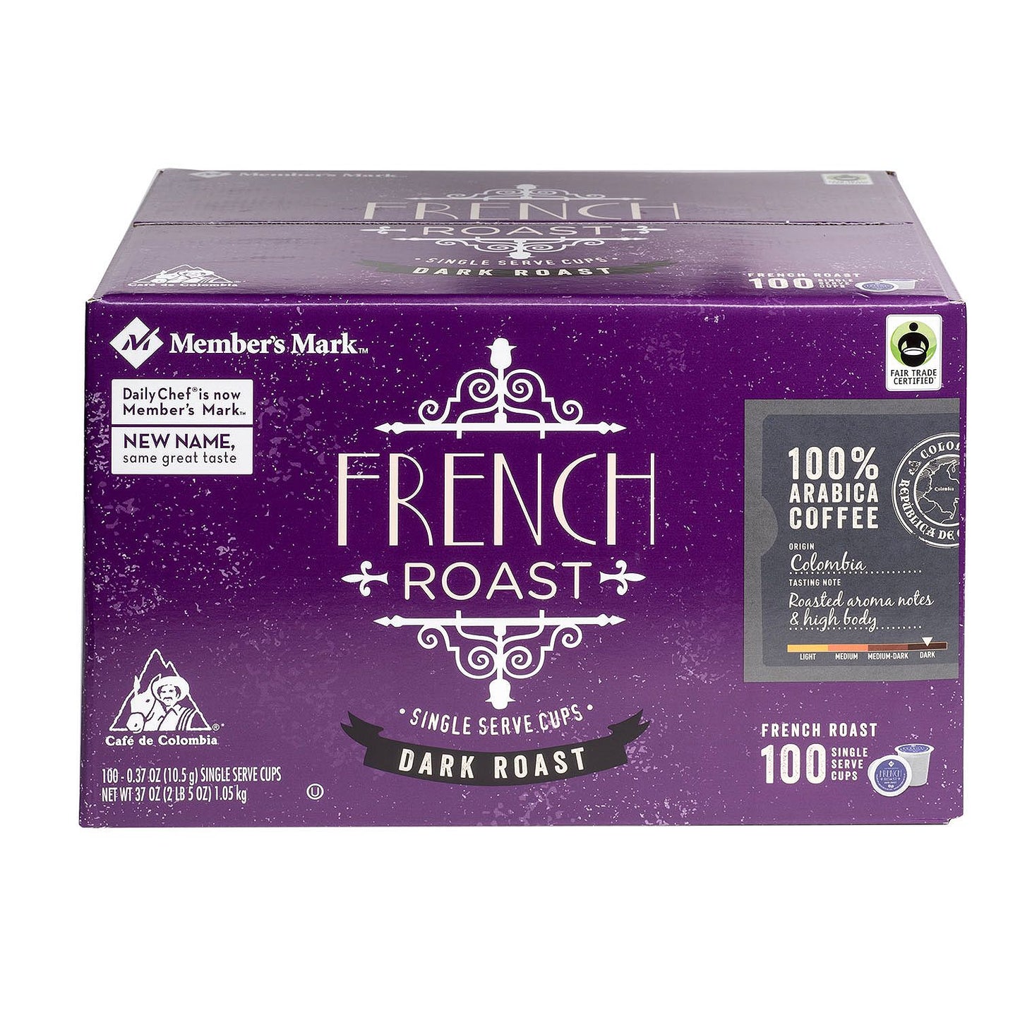Member's Mark Coffee Single-Serve Cups, French Roast (100 ct.)