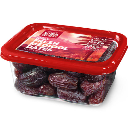 Bard Valley Natural Delights Non GMO Pitted Medjool Dates (2 lbs.)