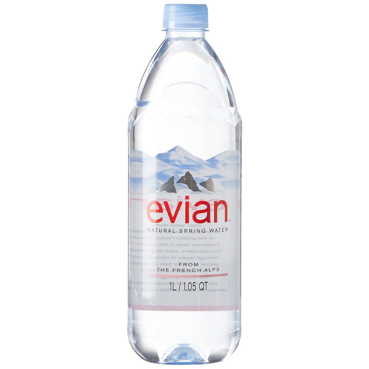 Evian Natural Spring Water 1.05 Qt, Bottled Water