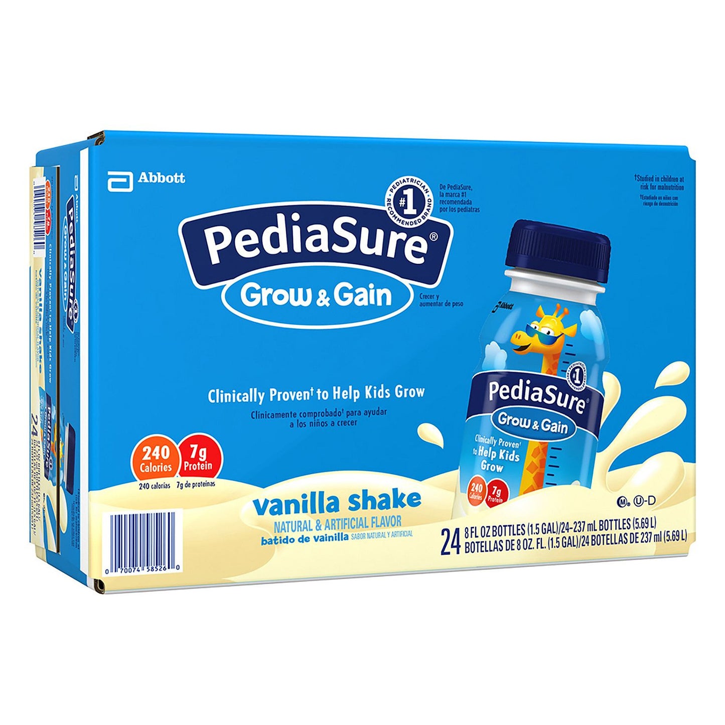 PediaSure Vanilla Shake - 8 oz. bottles - 24 pk.