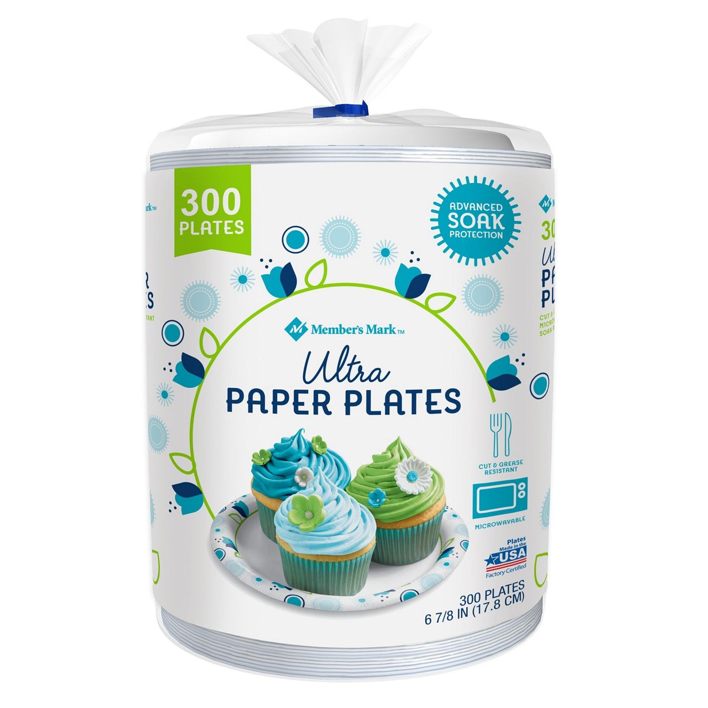 Ultra Paper Plate, 6-7/8" (300 ct.)