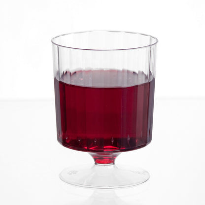Party Essentials Plastic Wine Stem Glasses, 8 oz. (240 ct.)