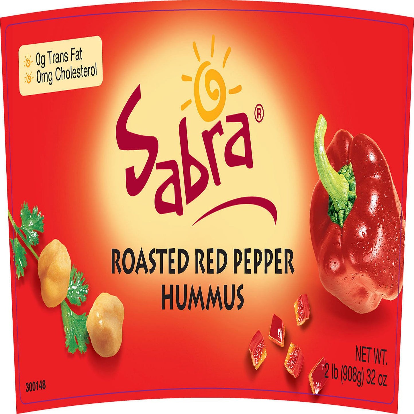 Sabra Roasted Red Pepper Hummus (32 oz.)