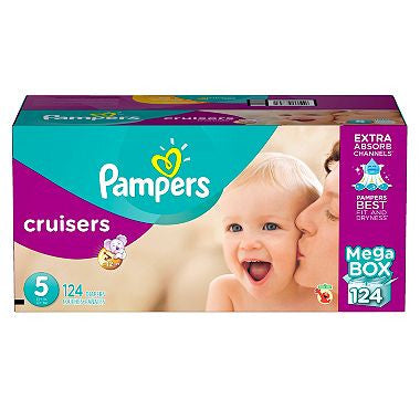 Pampers Cruisers Diapers (Choose Your Size)