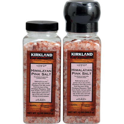 Kirkland Signature Himalayan Pink Salt, 13 oz, 2 ct