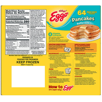 Eggo Buttermilk Pancakes (8 per pk., 8 pk.)