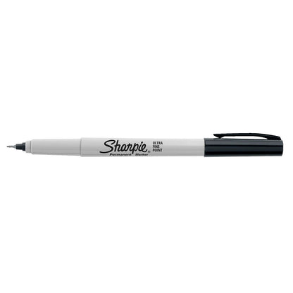 Sharpie Ultra-Fine Permanent Markers, Black, 24 Count