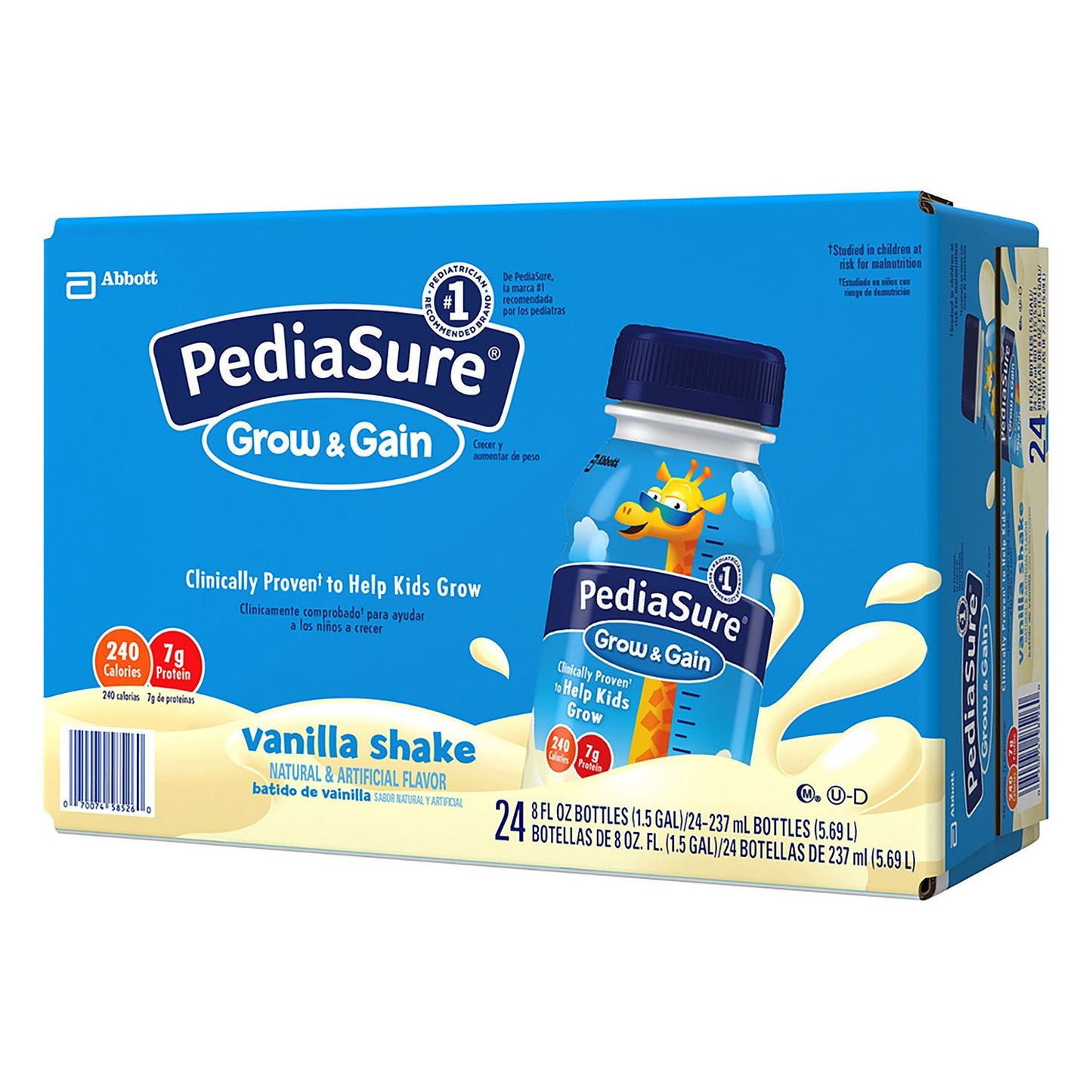 PediaSure Vanilla Shake - 8 oz. bottles - 24 pk.