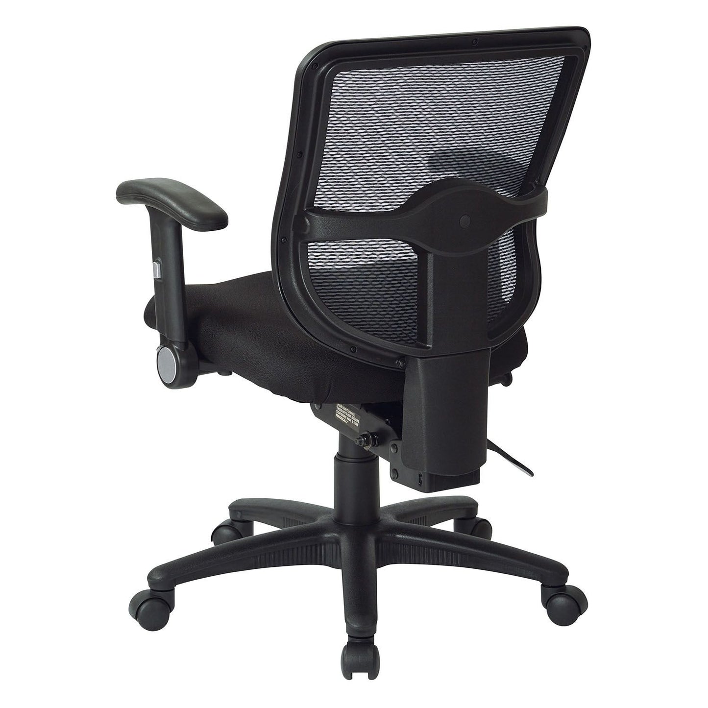 WorkSmart Multi-Function Office Chair, Black