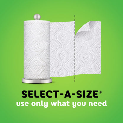 Bounty Select-A-Size Paper Towels, White (12 rolls)