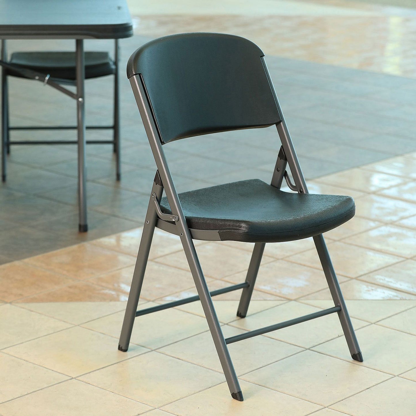 Lifetime Commercial Grade Contoured Folding Chair