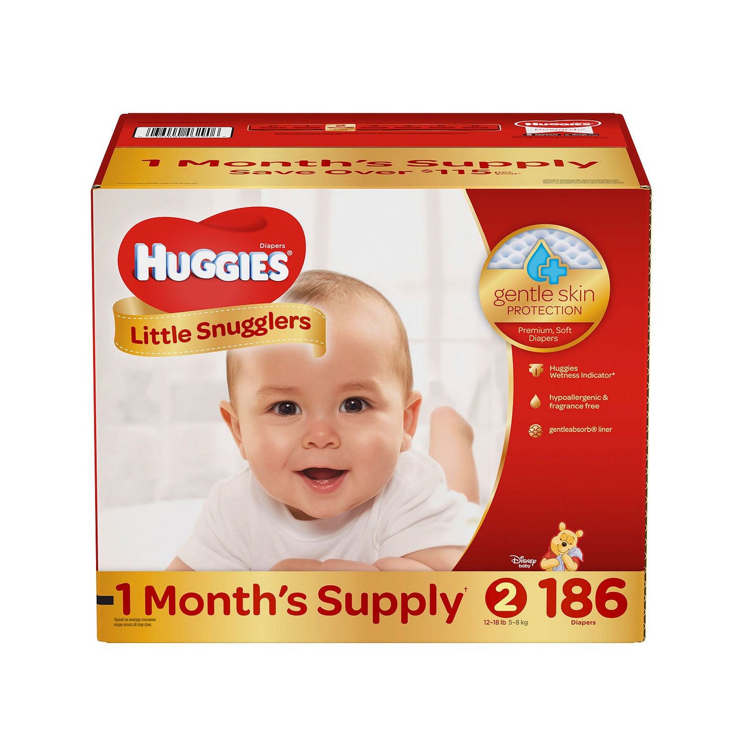 Huggies Little Snugglers Diapers (Choose Your Size)